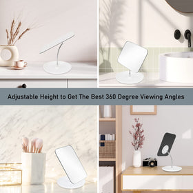LFOYOU mirror folded flat in a travel bag showing compact portability benefit