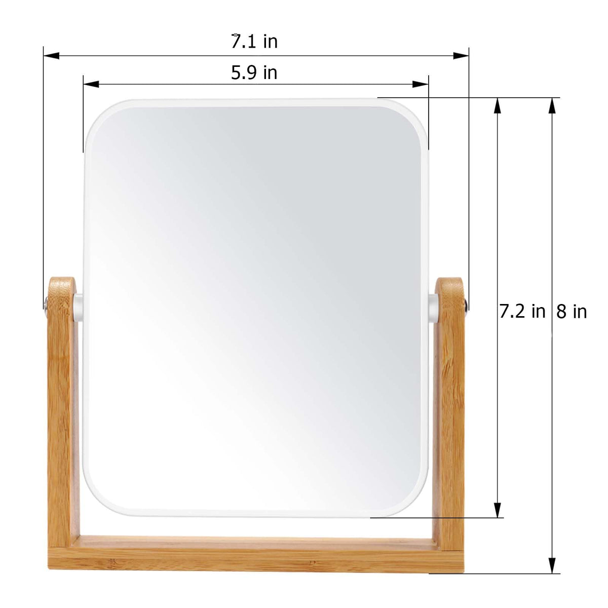 LFOYOU on bathroom vanity in lifestyle setting adding natural decor and function