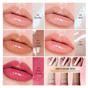 LFuTPm Iced Coffee swatch on skin showing warm brown tint for natural polish