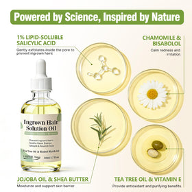 LHOPEBK Nature applied on arm to show soothing effect on irritated skin