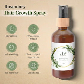 Lia Organics texture droplet on skin illustrating lightweight, non-greasy absorption benefit