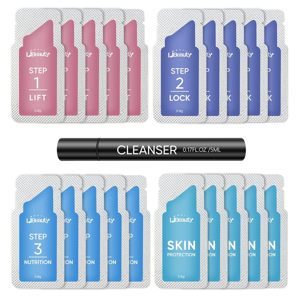 Libeauty kit staged on vanity for an elegant at-home routine