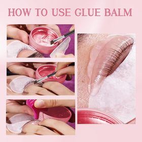 Libeauty salon lifestyle pro use with technician performing a lash lift reducing procedure time