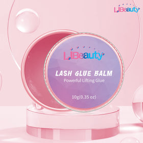 Libeauty texture close-up of waxy balm demonstrating smooth control and easy pick-up