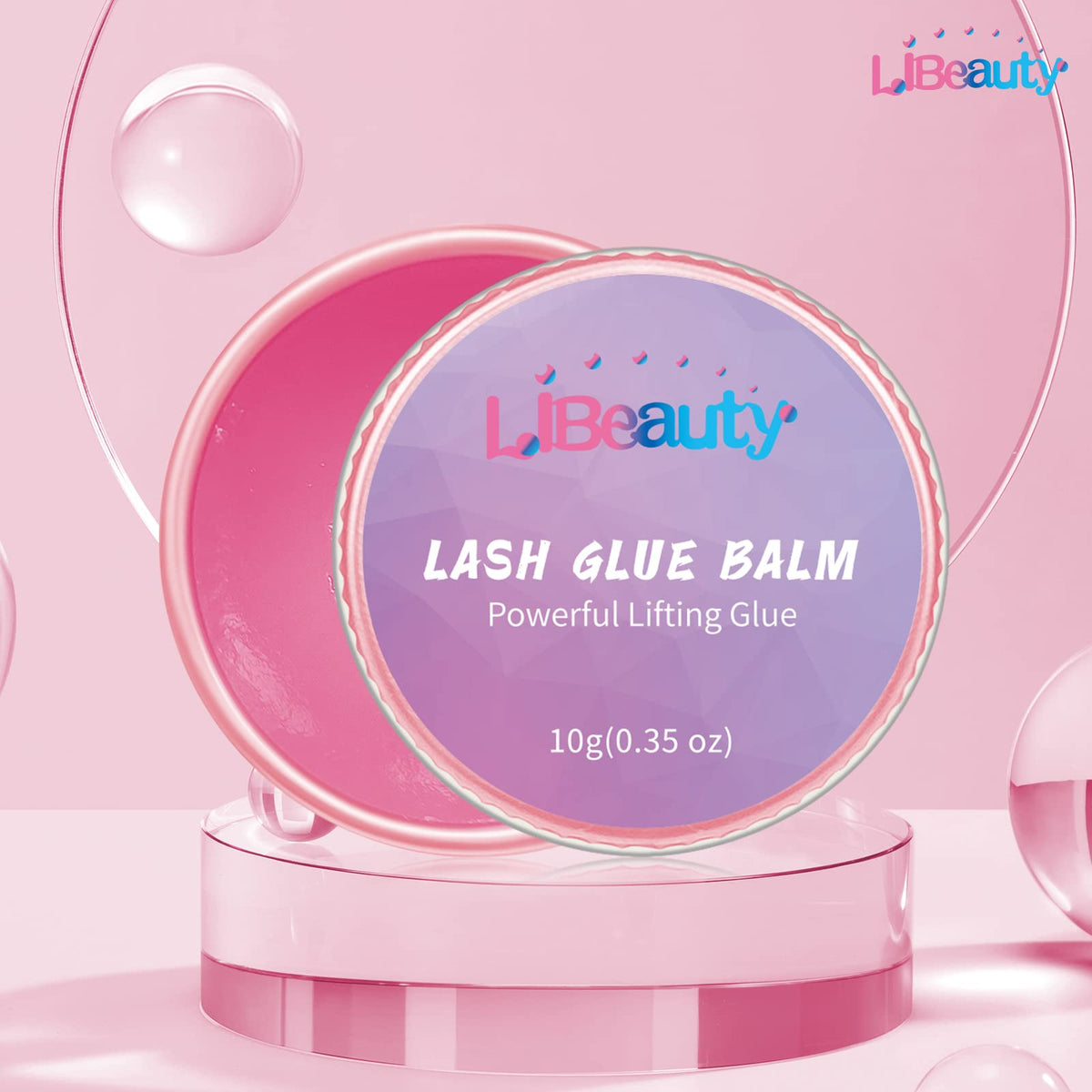 Libeauty waxy-gel texture closeup illustrating control