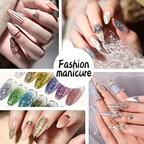 LICOOL GLITTER swatches on skin showing safe cosmetic sparkle options