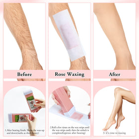 liddy Dance melted rose wax texture illustrating smooth low-temperature formula