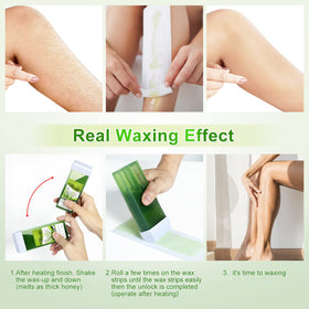 liddy Dance product in use on legs showing efficient large-area removal