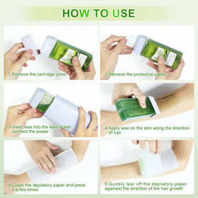 liddy Dance cartridge next to hand illustrating size and easy handling