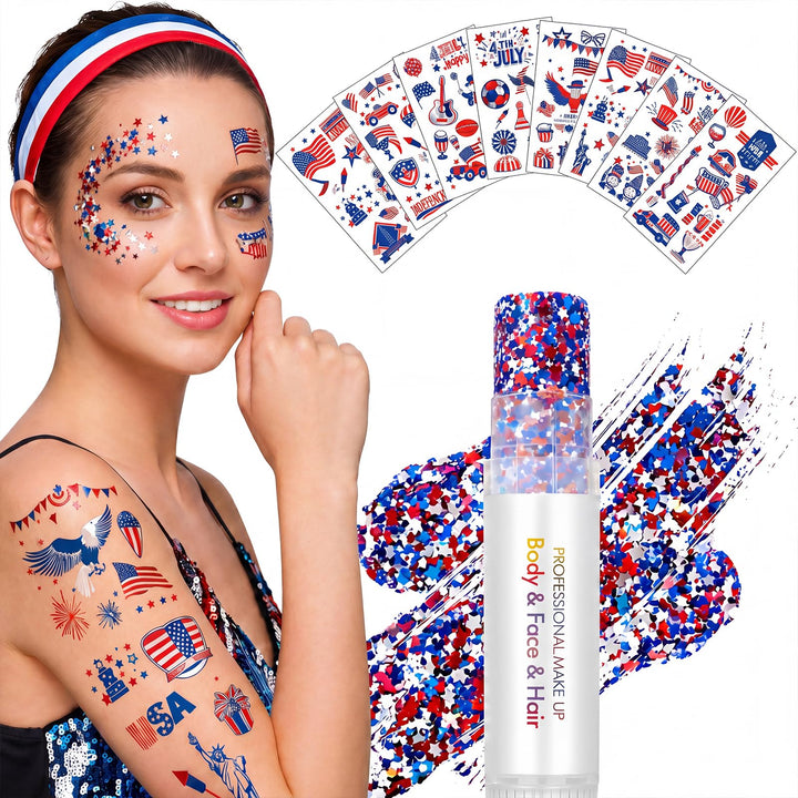 LIDODO front packaging showing full patriotic kit and benefits