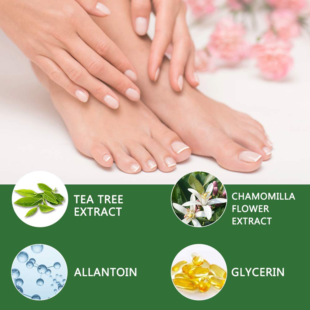 Liefiet size comparison of foot mask next to hand to show fit and scale