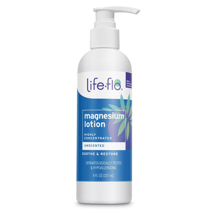 LIFE-FLO front packaging showing label and 8oz bottle benefit clear information