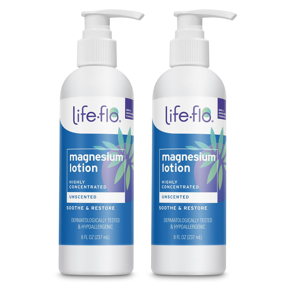 LIFE-FLO front bottle view showing label and two-pack convenience