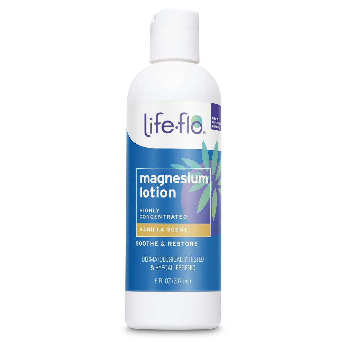 LIFE-FLO front packaging showing bottle and label for clear identification