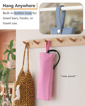 Lifeplus rear pocket storing cords and accessories neatly