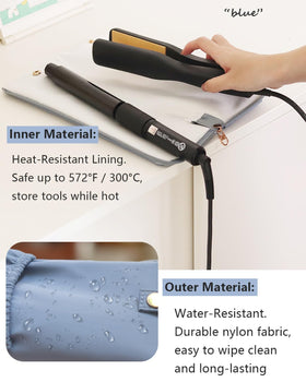 Lifeplus zipped pouch hanging on hook keeping tools off counters