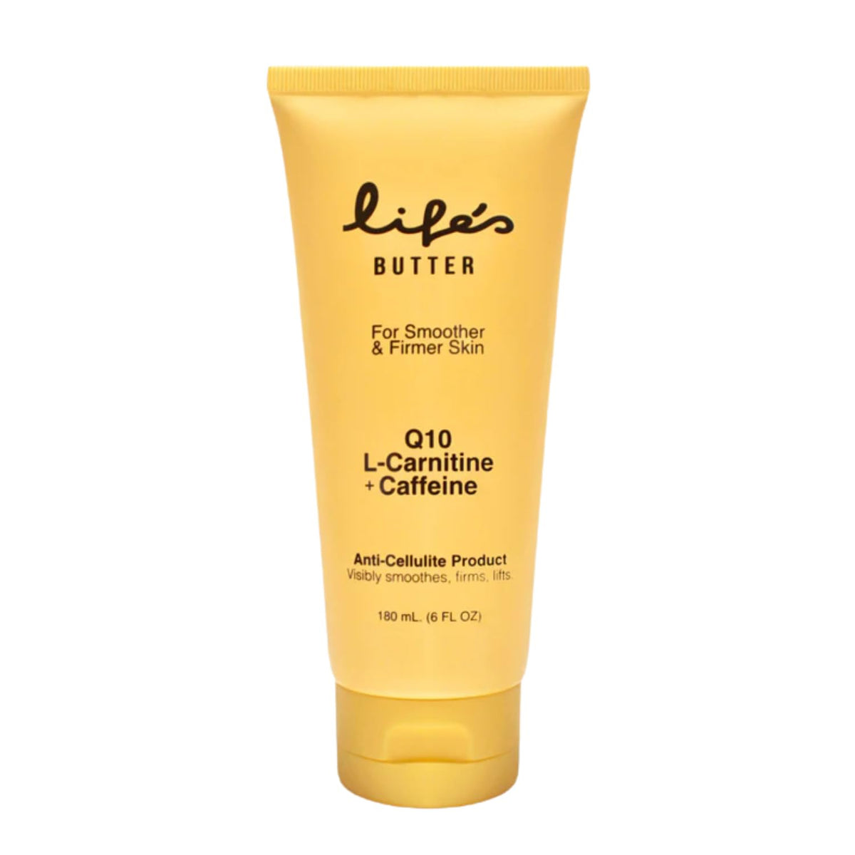 Life's Butter front packaging showing bottle and branding benefits