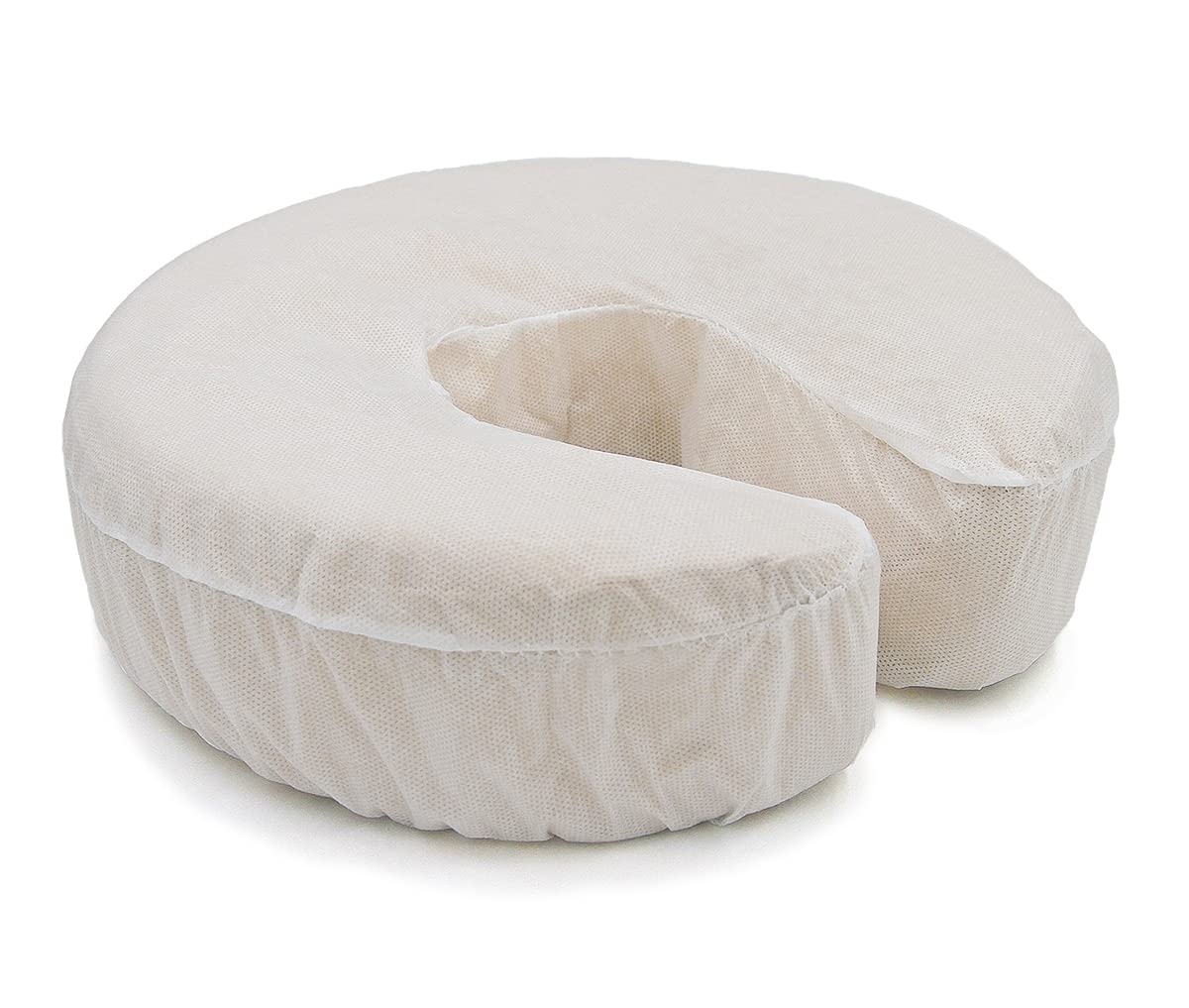 LIFESOFT fitted cover stretched on face cradle demonstrating secure, universal fit