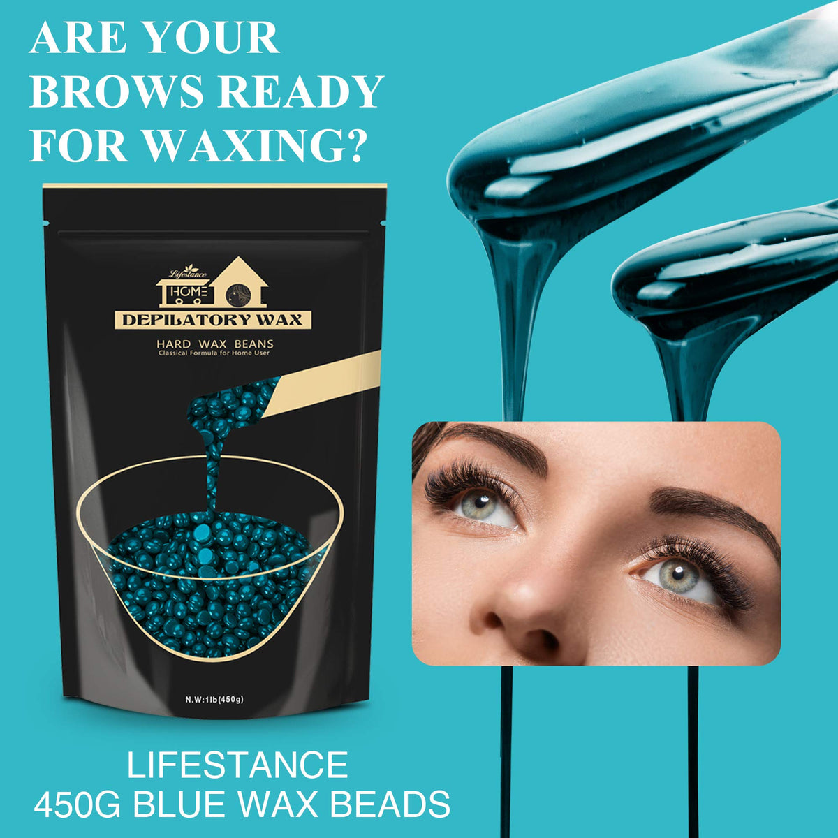 Lifestance melted wax in warmer demonstrating smooth consistency benefit