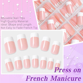 Lifextol 12-grid transparent storage box organizing 240 pre-numbered short nails for easy selection