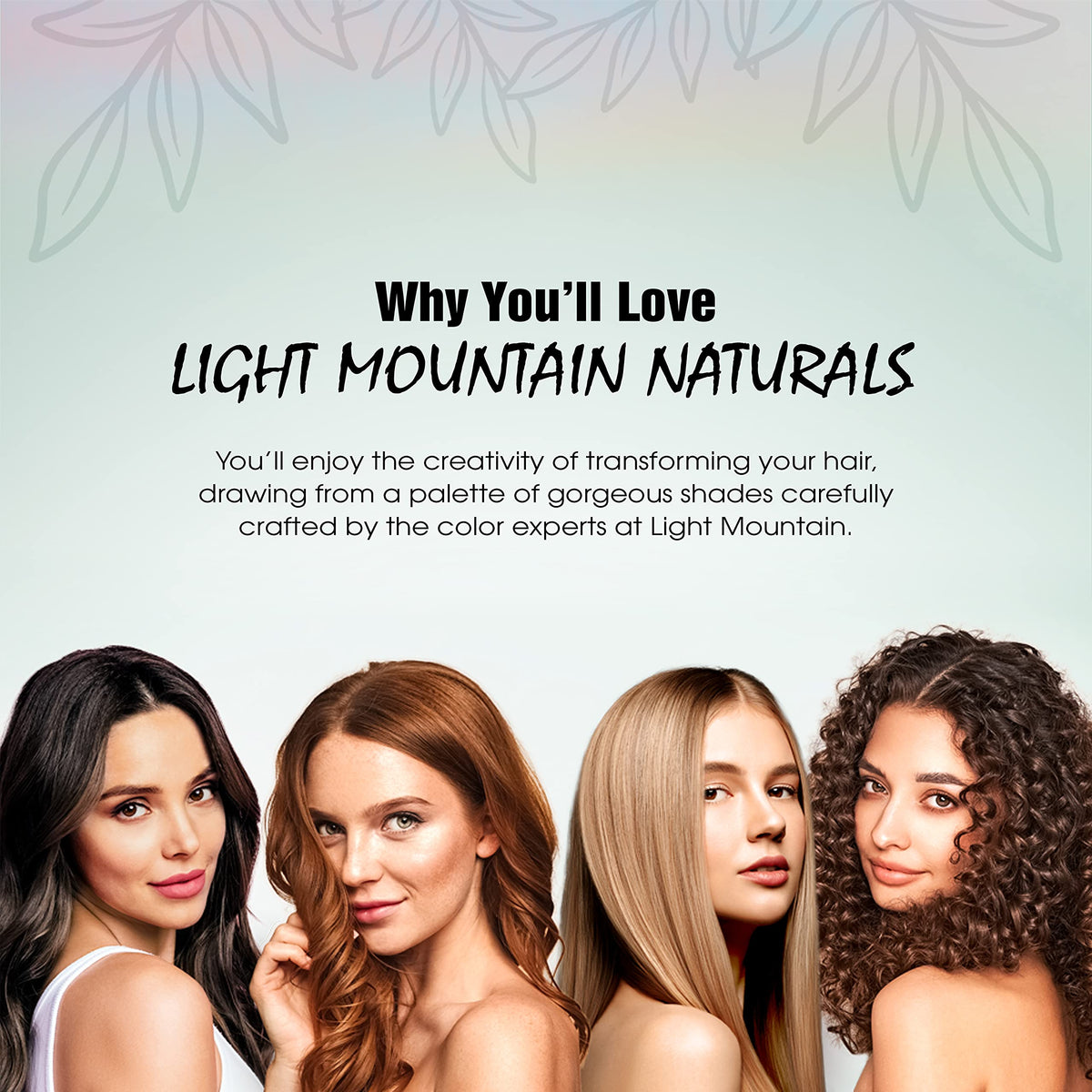 Applying Light Mountain henna with gloves and clips for precise, mess-free at-home coloring