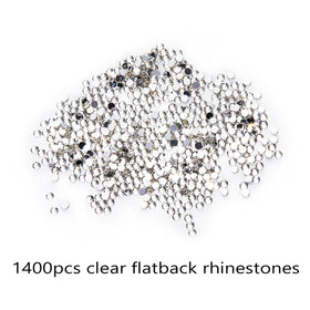 LIGHT RAIN adjustable tweezers detail highlighting precise gripping for tiny rhinestones
