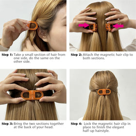 LIHELEI clips inside a purse emphasizing travel-ready convenience