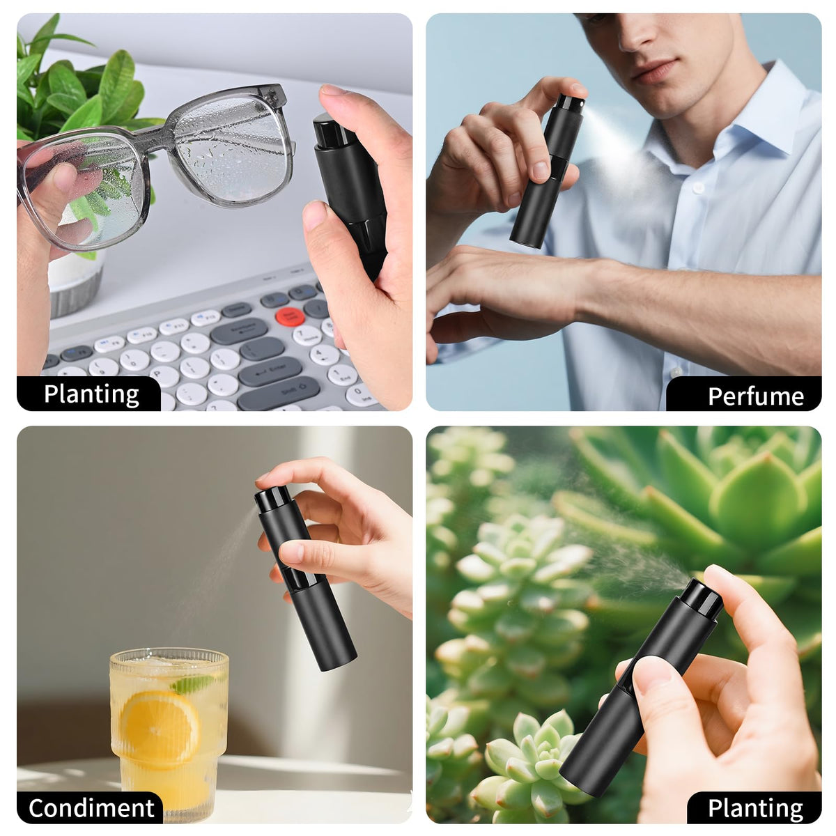 Likealot set in travel bag showing portability and TSA compliance