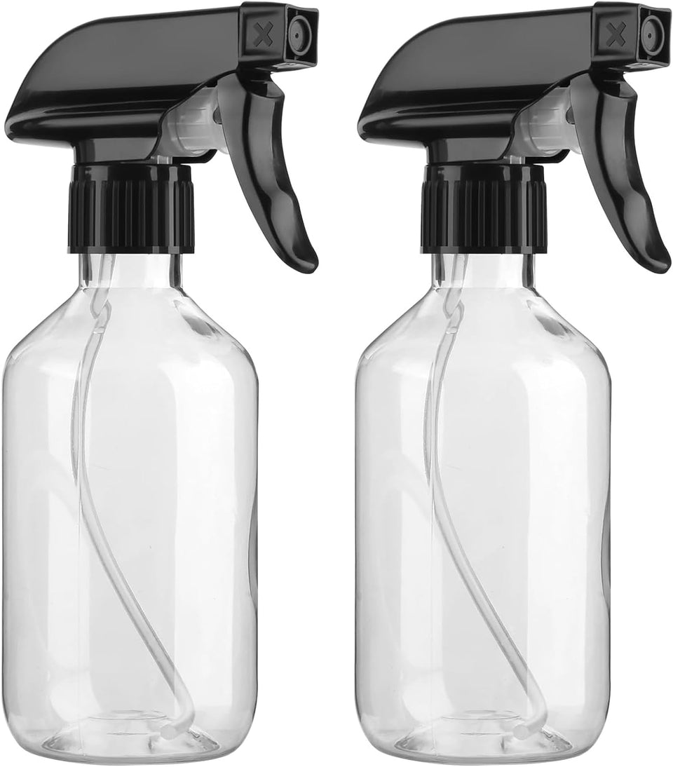 Likealot clear bottles front view showing leakproof design and dual use