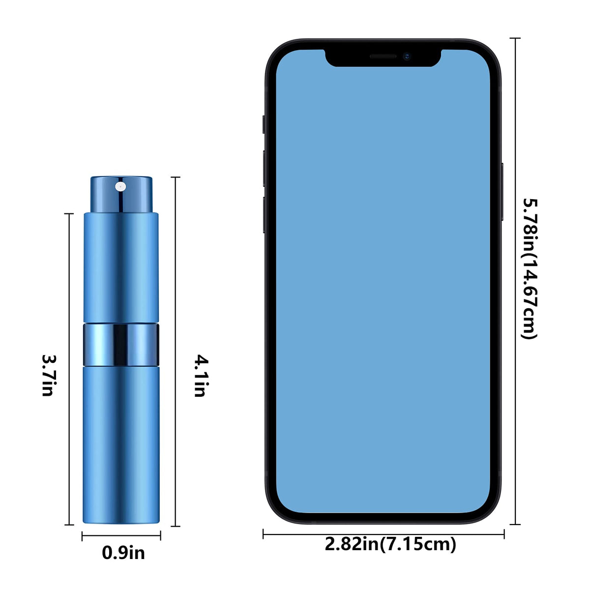 Lil Ray held in hand for scale showing pocket-friendly travel capacity
