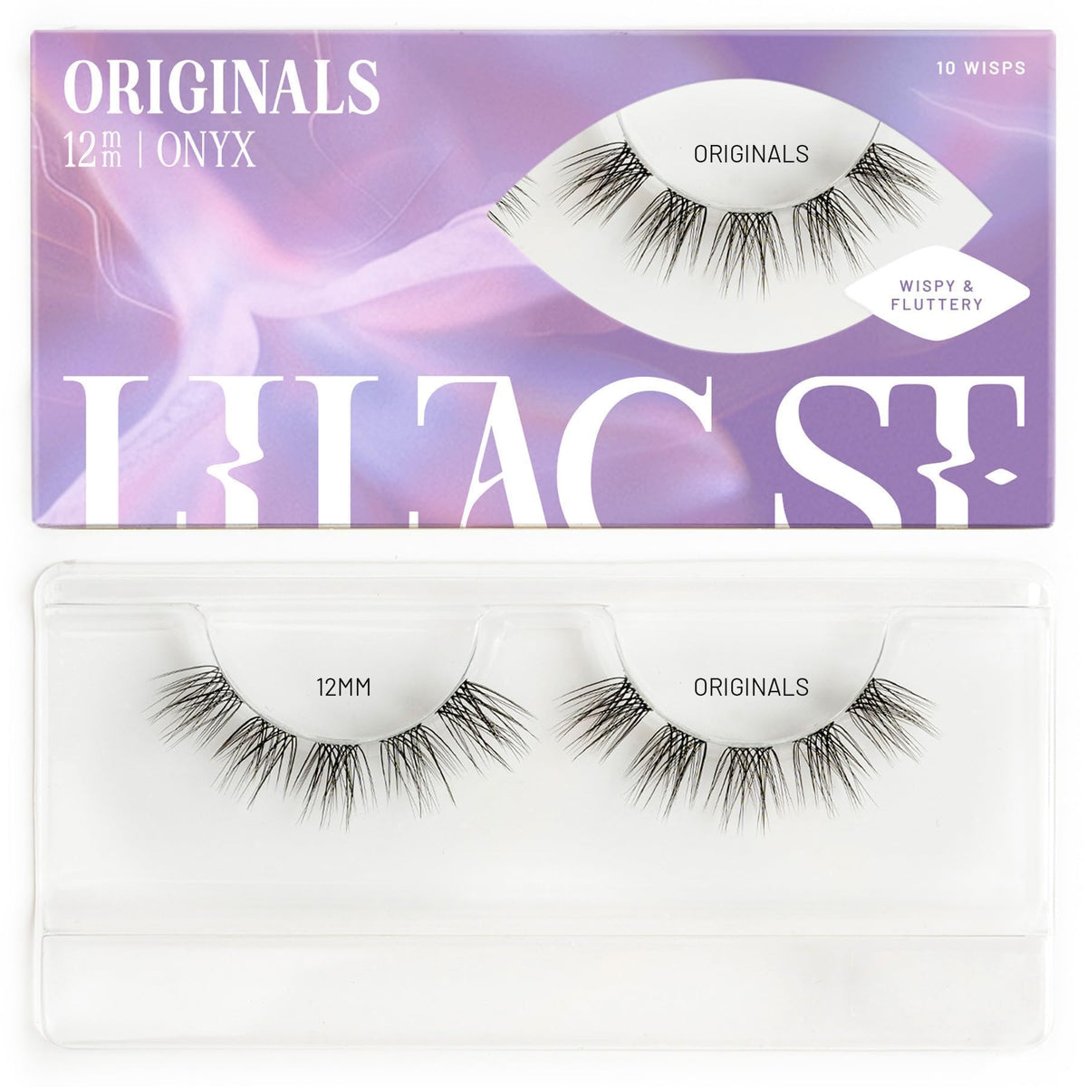 Lilac St front packaging showing 12mm clusters and soft natural look