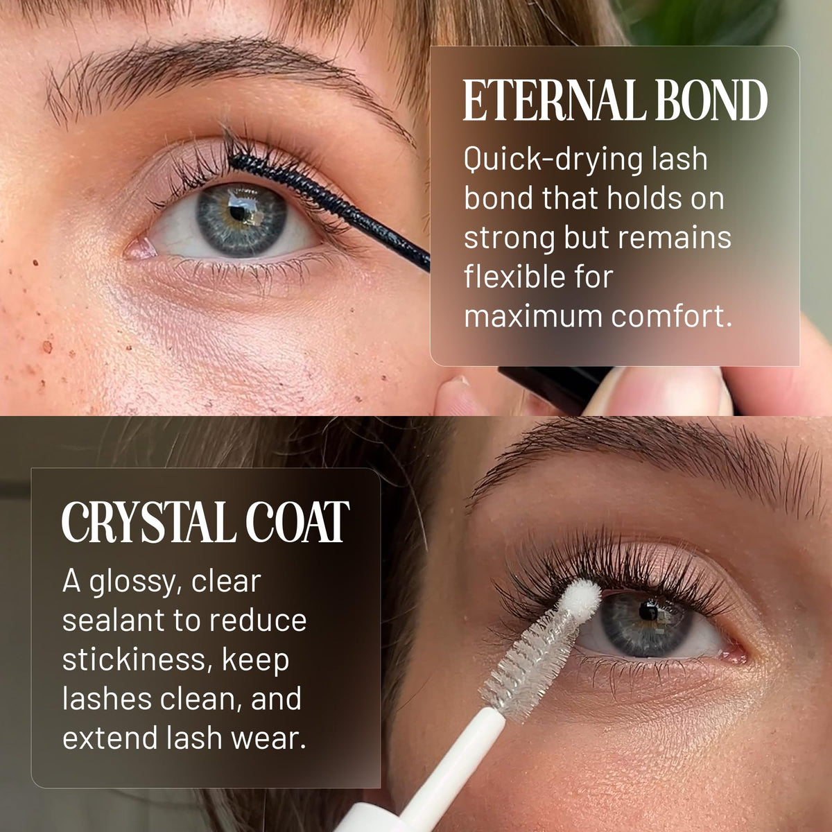 Lilac St glue applicator close-up for precise placement and fast drying