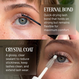 Lilac St glue applicator close-up for precise placement and fast drying