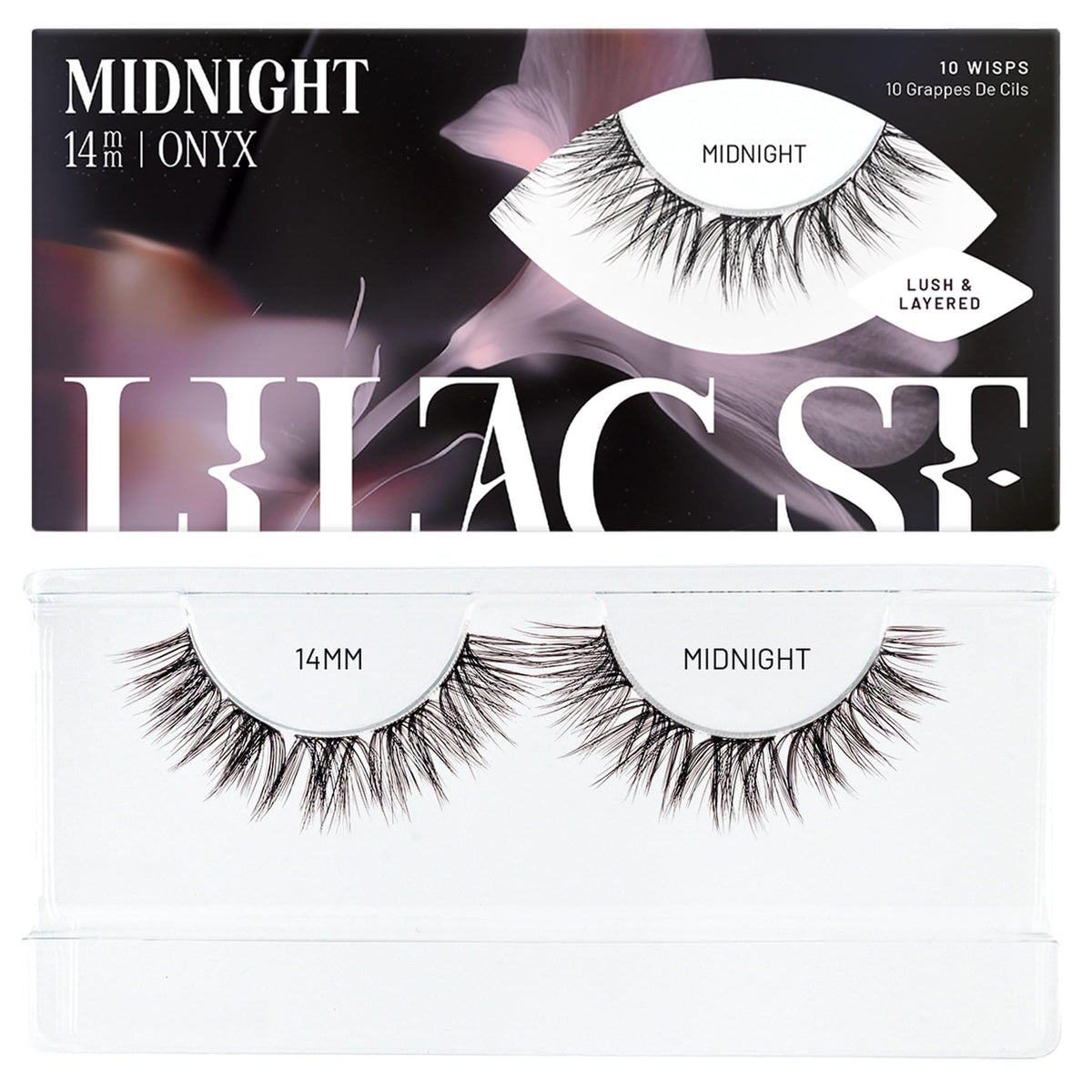 Lilac St front packaging showing 14mm clusters and brand benefit