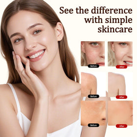 Lilei Beauty applied on hand showing quick absorption and hydrated skin benefit