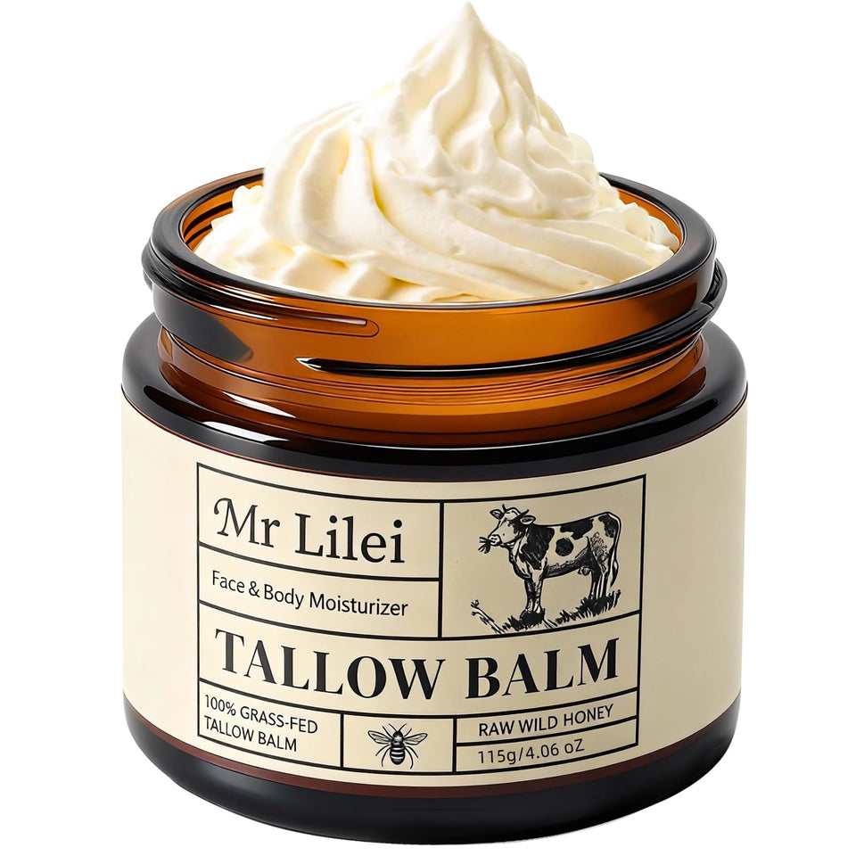 Lilei Beauty front jar view showing clean packaging and moisturizing benefits