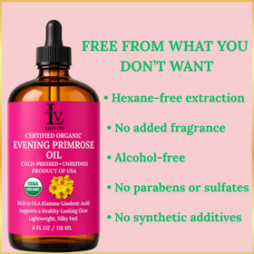 LILIVITE ORGANICS applied to hair mid-lengths showing added shine benefit