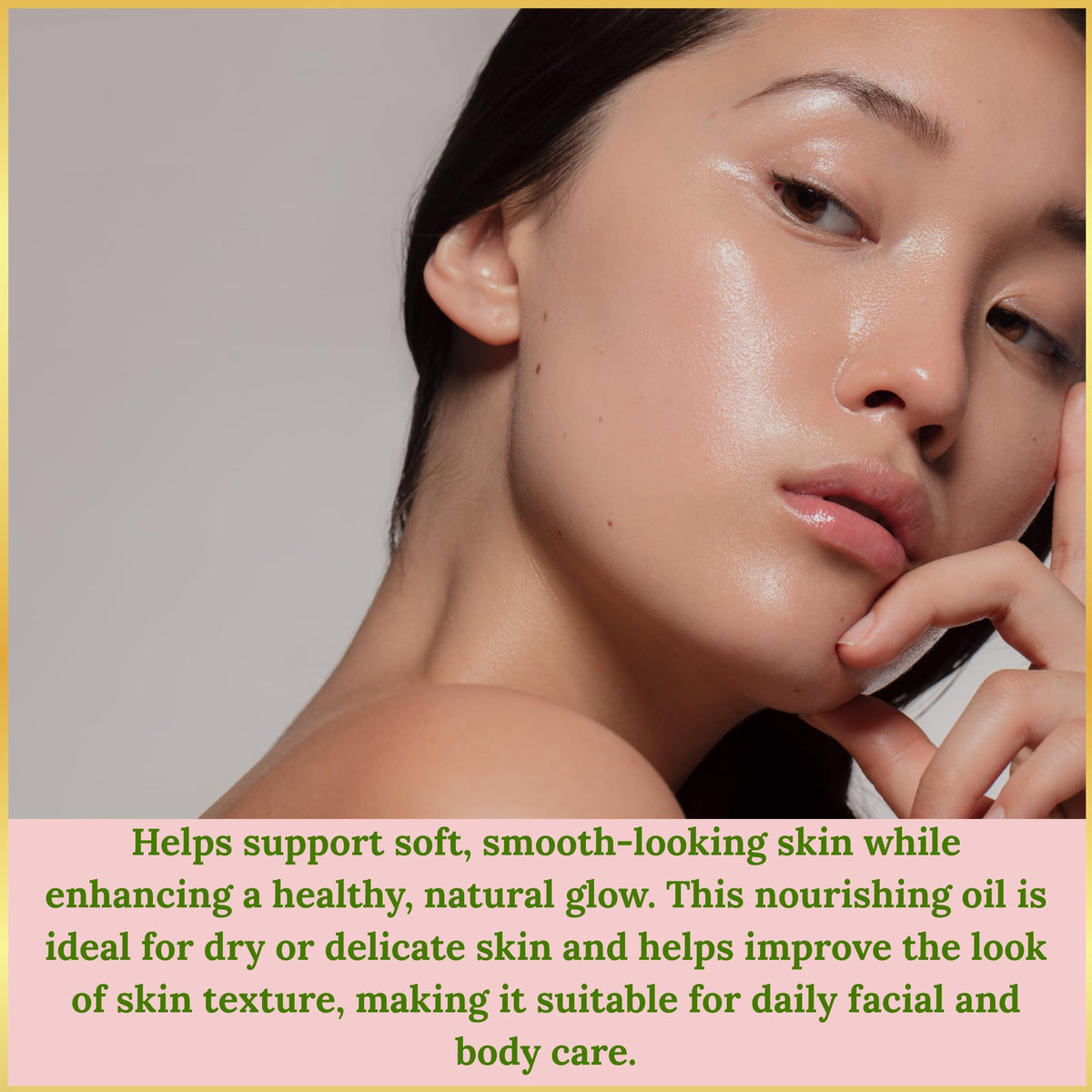 LILIVITE ORGANICS used in massage scene conveying nourishing glide