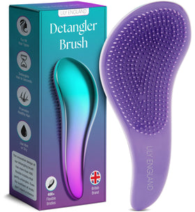 Lily England front view of ombre detangler showing shape and finish for easy styling