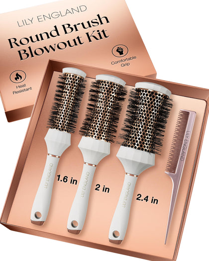 Lily England front packaging showing the full 4-piece kit and gift-ready box benefits