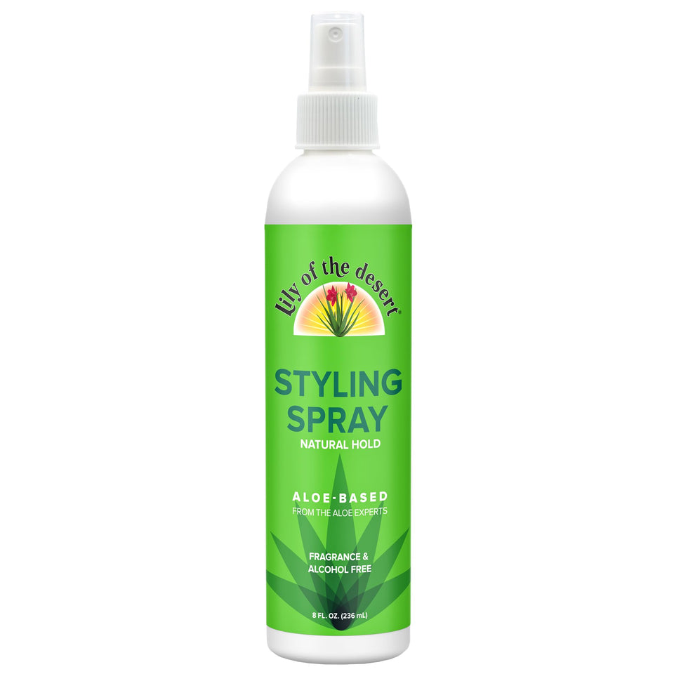 Lily Of The Desert front bottle view showing clean packaging and benefit
