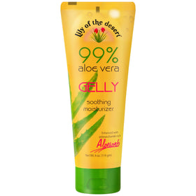 Lily Of The Desert front packaging shows bottle and clear gel for instant cooling