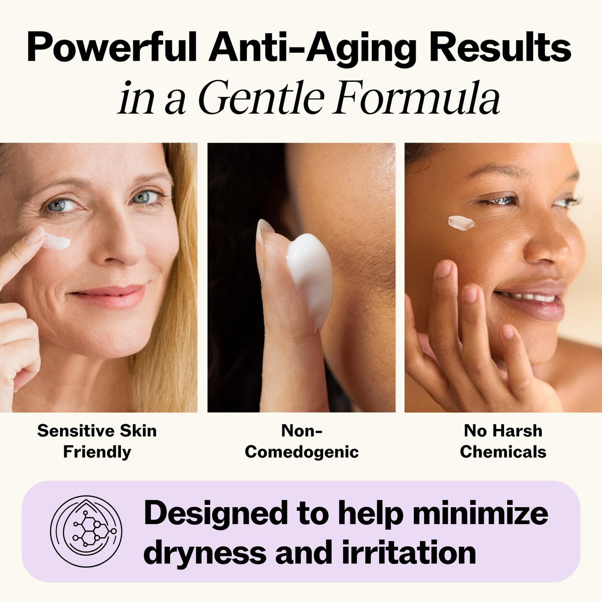 LilyAna Naturals rosehip and hibiscus botanicals highlighting natural brightening