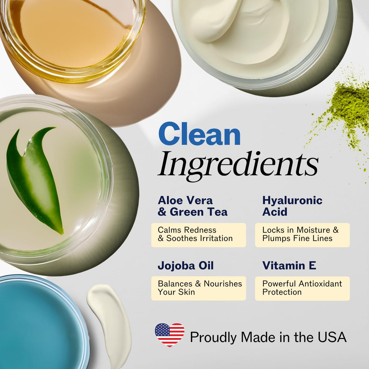 LilyAna Naturals close-up of cream texture demonstrating smooth, fast-absorbing formula