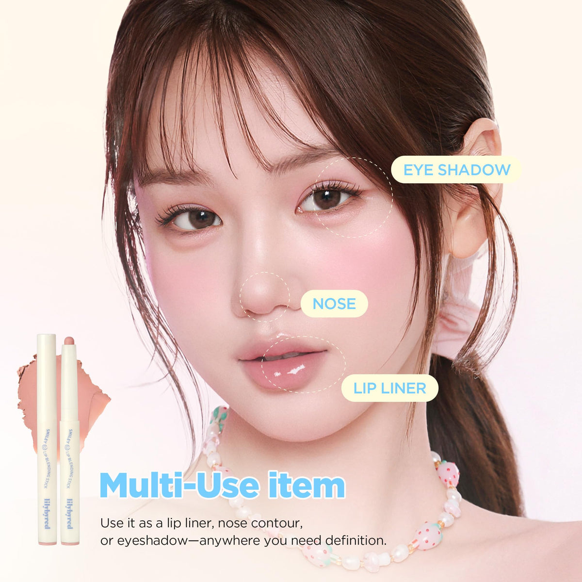 lilybyred gradient ombre lip application demonstrating soft blur effect