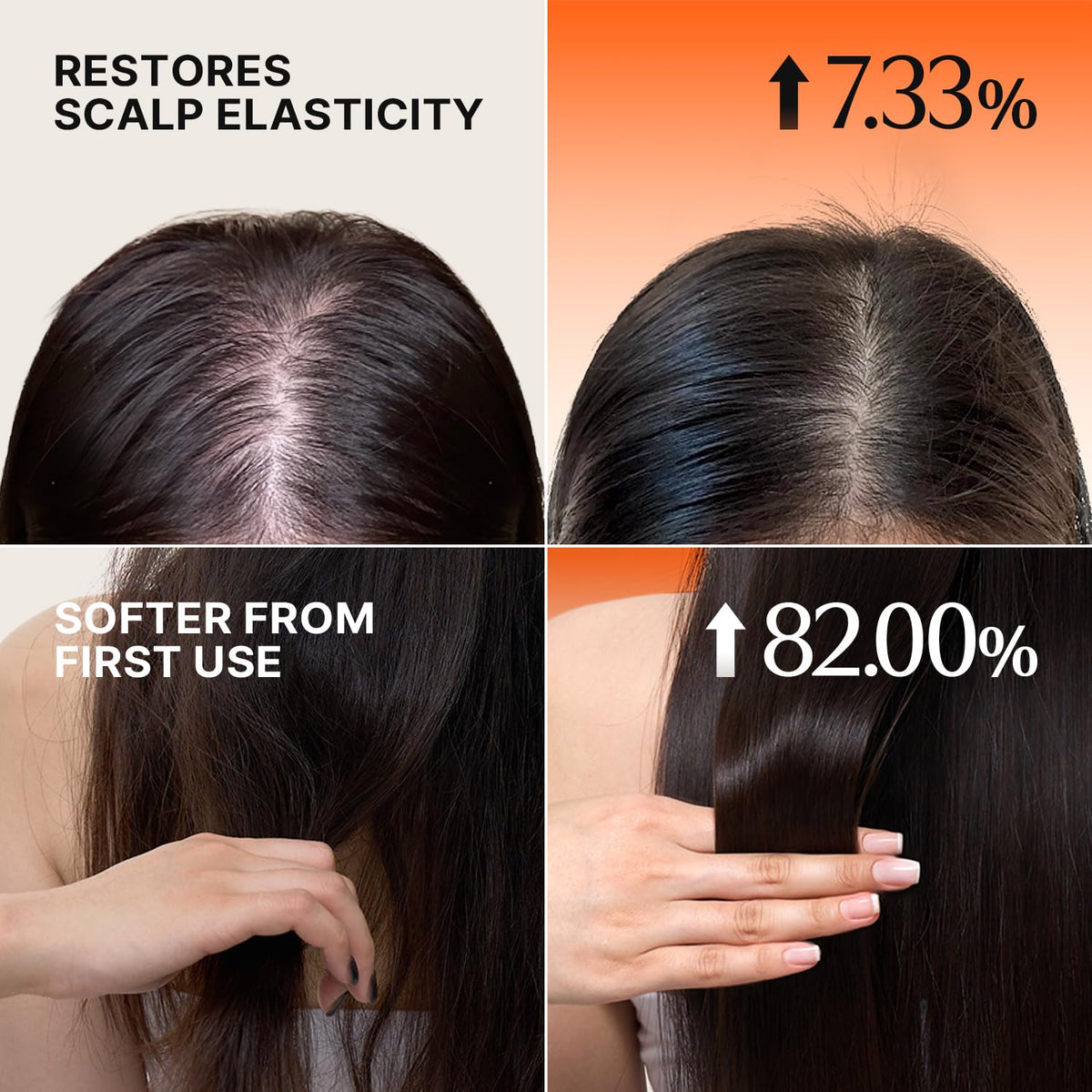 lilyeve applying mask to scalp with massage for improved absorption