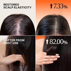 lilyeve applying mask to scalp with massage for improved absorption