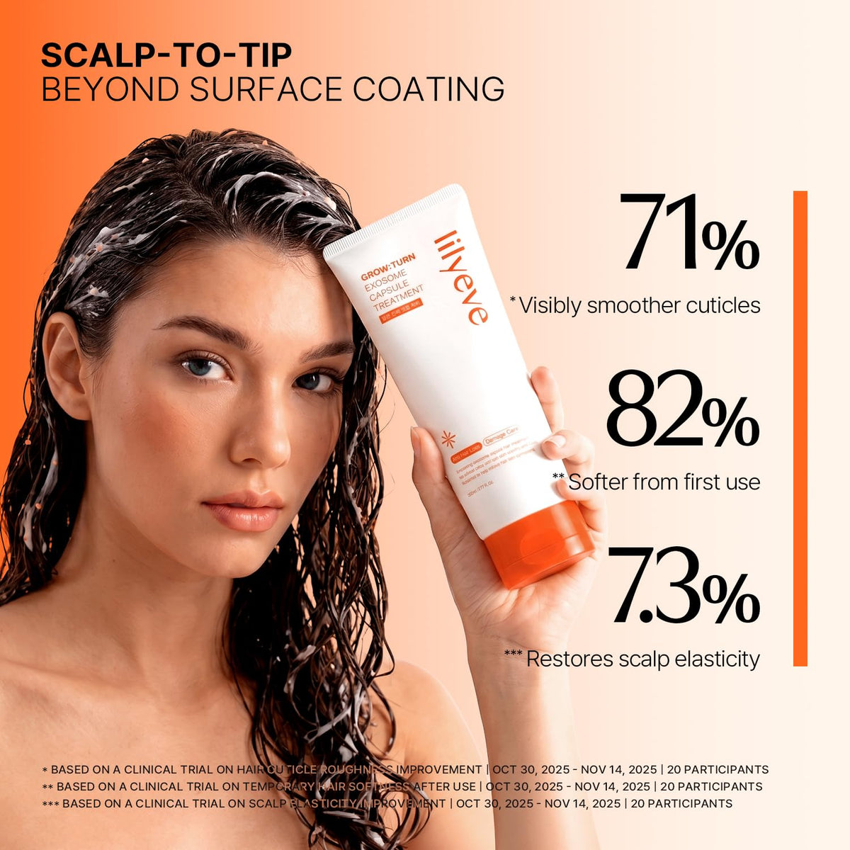 lilyeve creamy mask texture highlighting rich conditioning effect