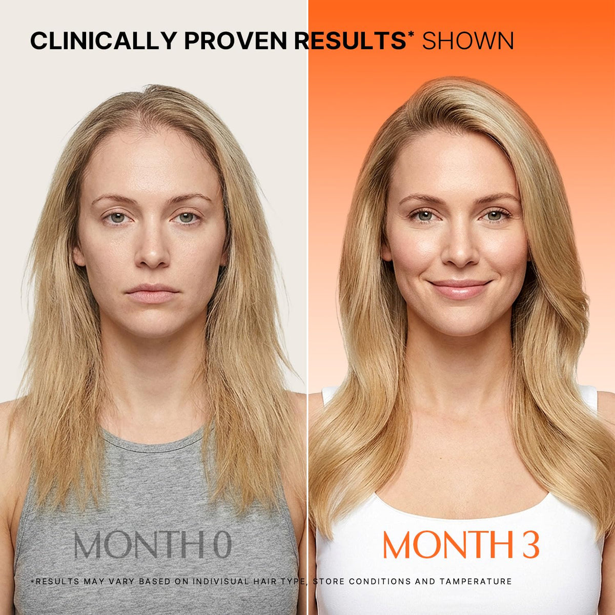 lilyeve demonstrating serum applied at hairline for targeted scalp treatment benefit
