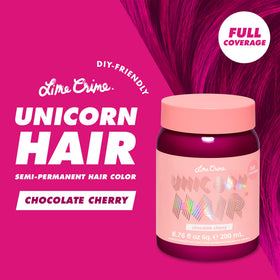 Lime Crime close-up of dye texture highlighting creamy conditioning benefits